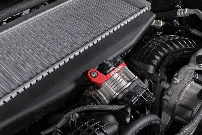 Subaru WRX TMIC Bracket - Perrin Performance - PA Top Mount Couplers/Brackets - Red - `22-`25